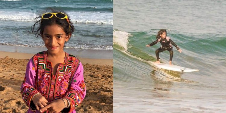 Nine Year Old Sea Surfer Girl From Baluchistan Winning Hearts!