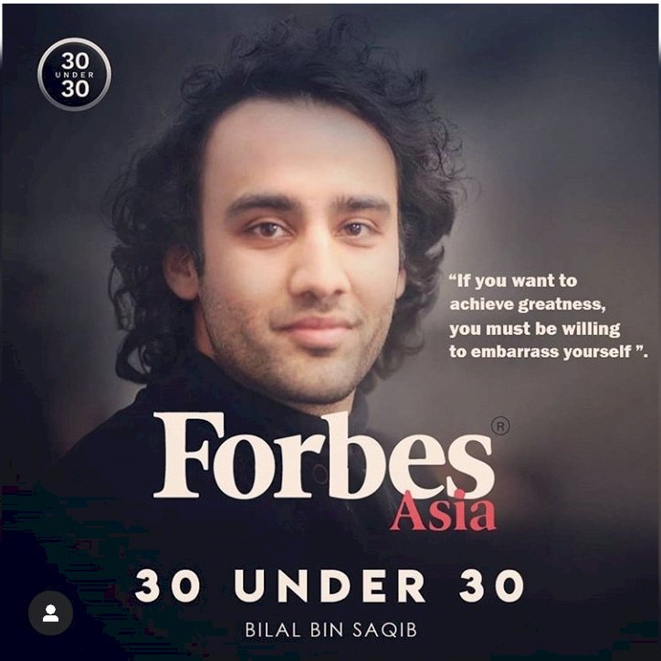 Pakistani Student Makes it to Forbes â€œ30 under 30 Asiaâ€ list