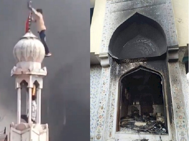 Hindu Mob Burns Mosque Shouting â€œJai Shri Ramâ€