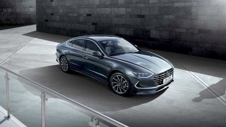 First Glimpse Of Hyundai Latest Gen Sonata Sedan