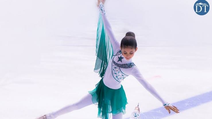 Pakistanâ€™s First Figure Skater Showing Off Her Skills In Hunza Valley