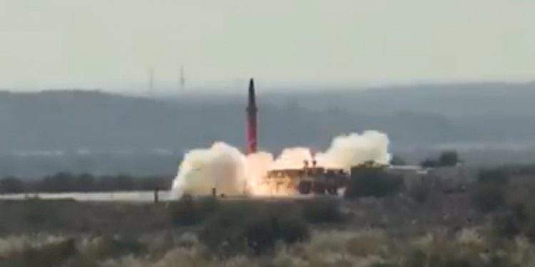 Pakistan Successfully Launches Ballistic Missile Shaheen-I