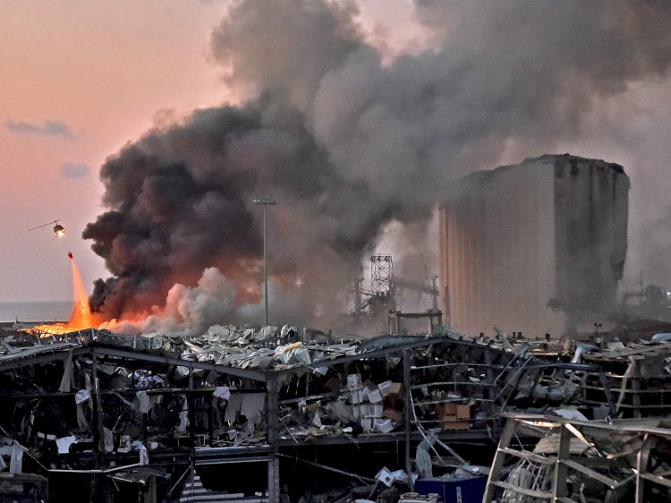 The Government Of Lebanon Resigns Amid Beirut Seaport Explosion Chaos