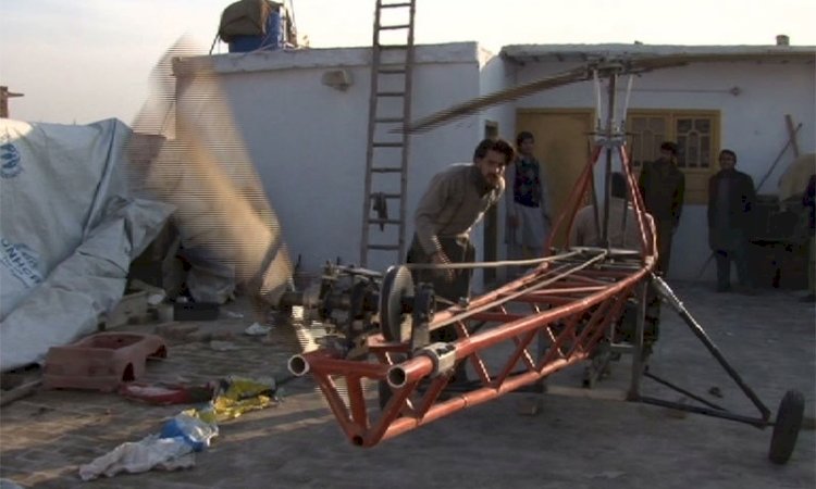 Pakistani Brothers Develop Pakistan's First Ultralight Helicopter At Home