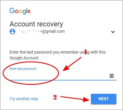 How to recover google account3