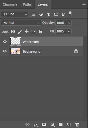 Create Watermark In Photoshop
