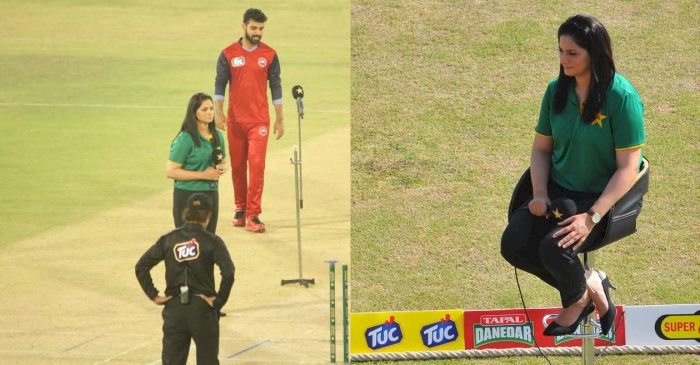 Pakistan's First Women Commentator Marina Iqbal Schooled a Reporter For Accusing Her With His Half Knowledge